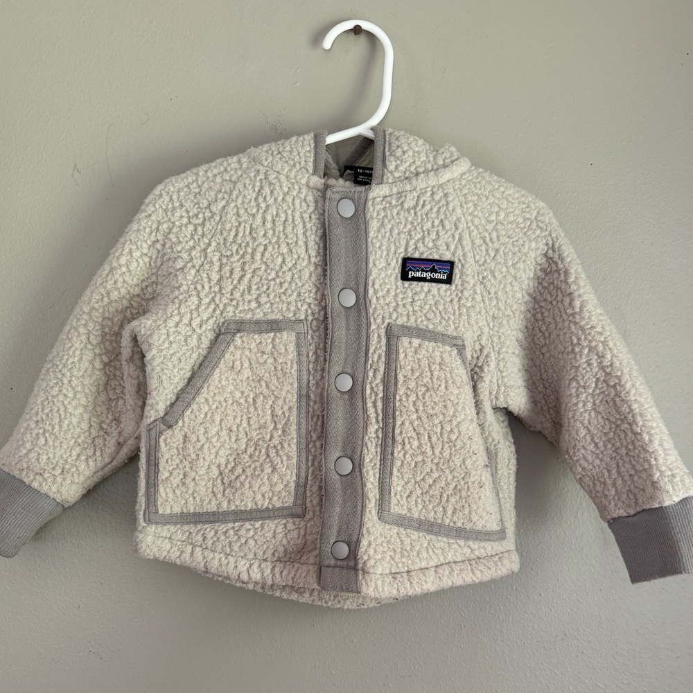 Patagonia Baby Retro pile jacket - size 12-18mo
